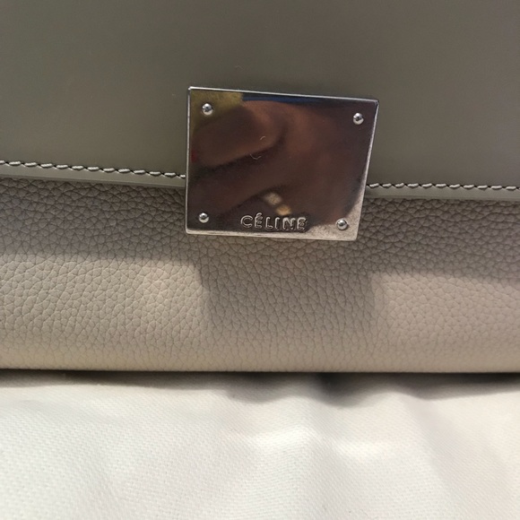 Céline small multicolor trapeze bag - Picture 4 of 8